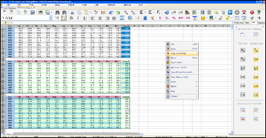 Screenshot of SSuite OmegaOffice - Accel Spreadsheet HD Version. Updated for the latest Dekstop, Laptop, and Surface Pro tablets.